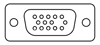 HD type hd15-Pin Video VGA connector image